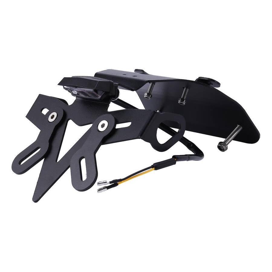 Motorcycle License Plate Holder with LED for YZF R3 YZFR3 2015-2017 Frame Tail Tidy Mudguard Elimina