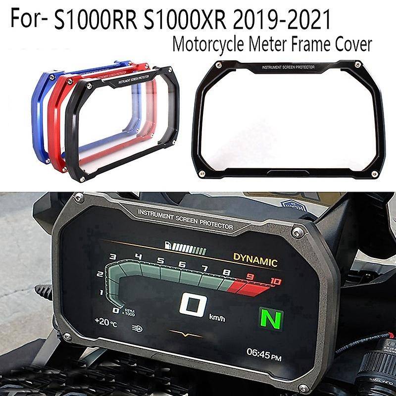 Motorcycle Meter Frame Cover Screen Protector Parts for S1000RR S1000XR 2019 2020 2021 Black