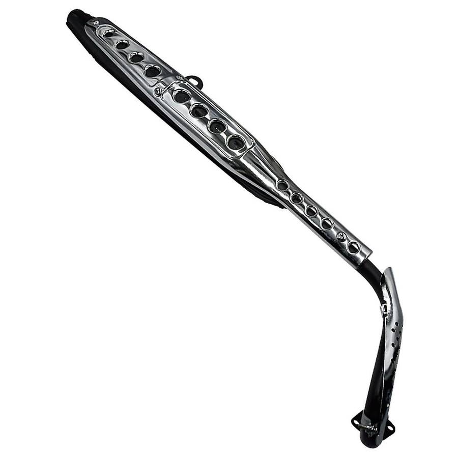 Motorcycle Muffler Exhaust Pipe Tip Throat Exhaust System for All Mini Trail CT70 49CC 72CC 86CC 107