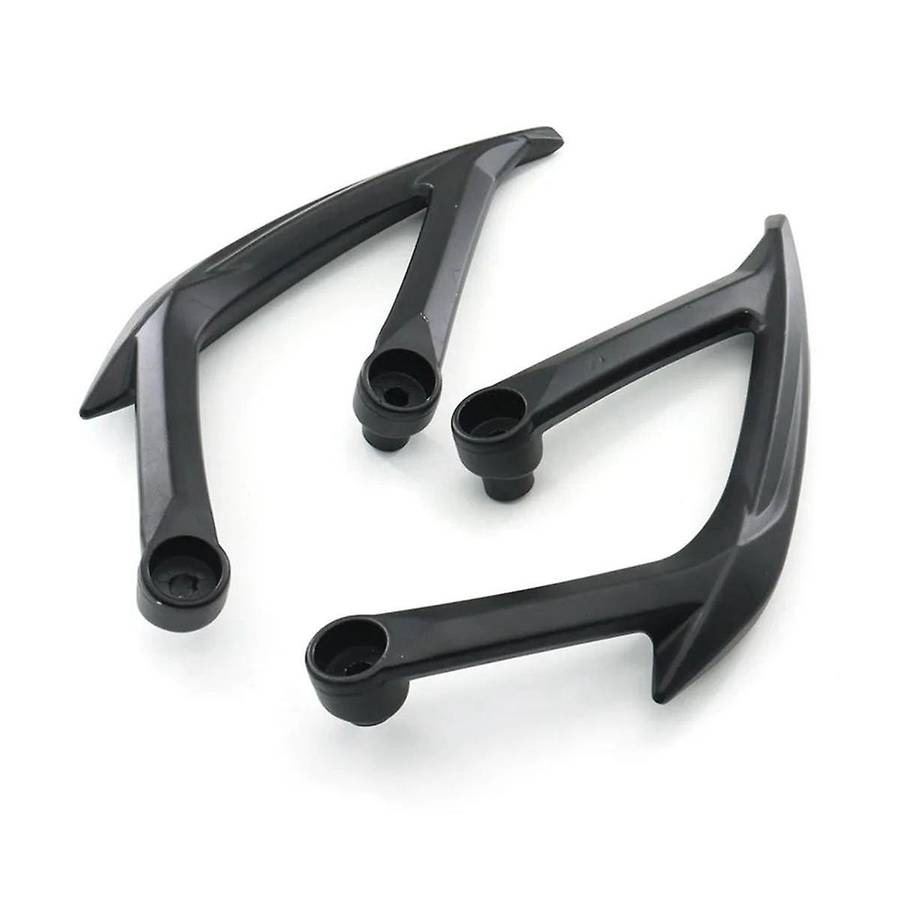 Motorcycle Passenger Rear Armrest Grab Handle Seat Hand Handle Grab Bar Kits Black for Street Triple
