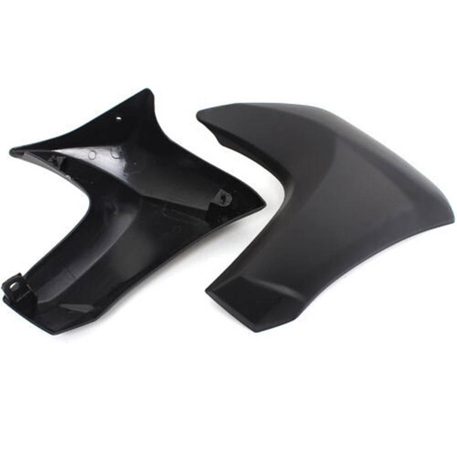 Motorcycle Radiator Cover Turn Signal Mid Side Fairing Trim Cowl for ER6N ER-6N 2012-2016,Gloss Blac