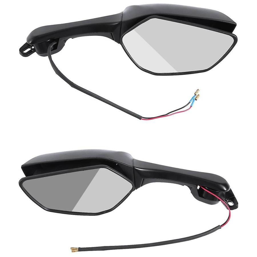 Motorcycle Side Rearview Mirrors with Turn Signal LED Light for CBR250R CBR300R CBR500R CBR650F CBR