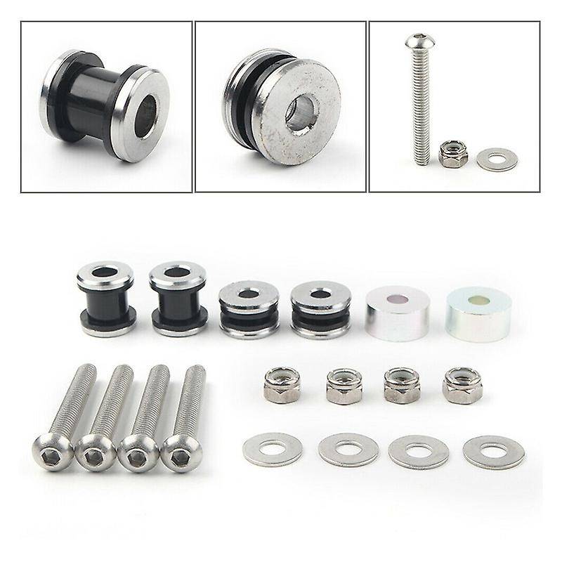 Motorcycle Sissy Bar Luggage Rack Docking Hardware Kit for 1984-2017 Softail Low FLSTC FXST