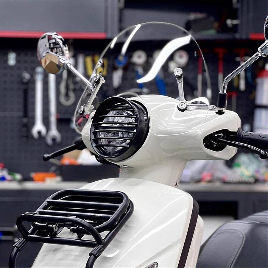 Motorcycle Windshield Windscreen Wind Deflector Wind Shield Spoiler for Ns125la Ns125la(smoke Grey)