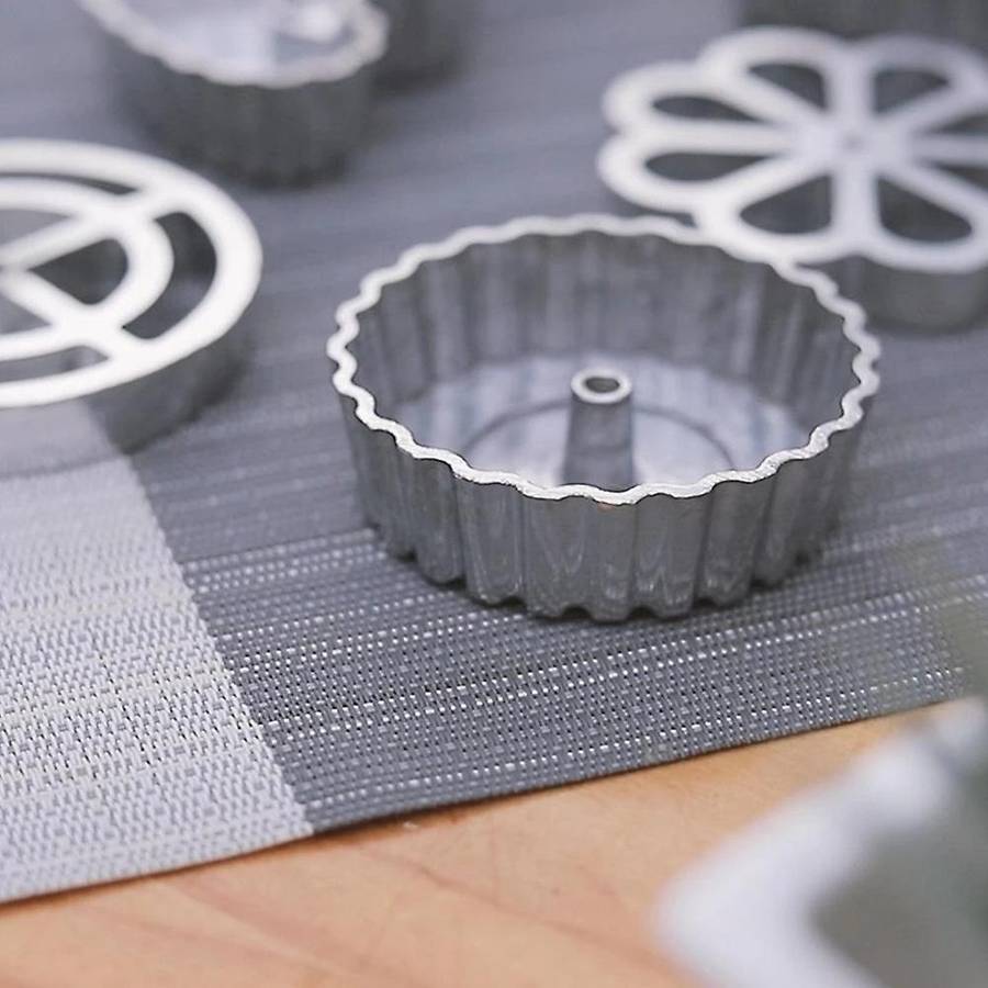 Mould Aluminum Biscuit Desserts Moulds with Handle Snackes Desserts Baking Kitchen Convenience Acces