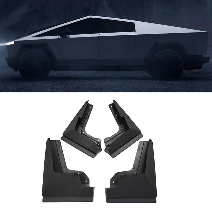 Mud Flaps Splash Guards for Cybertruck 2023 2024 Accessories Pickup Splash Protection ,Set of 4