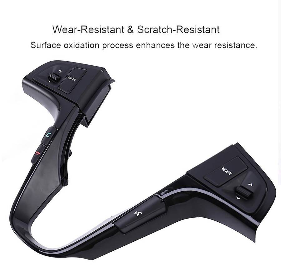 Multifunction Steering Wheel Cruise Button Audio Volume Music Control Button with light&BT for