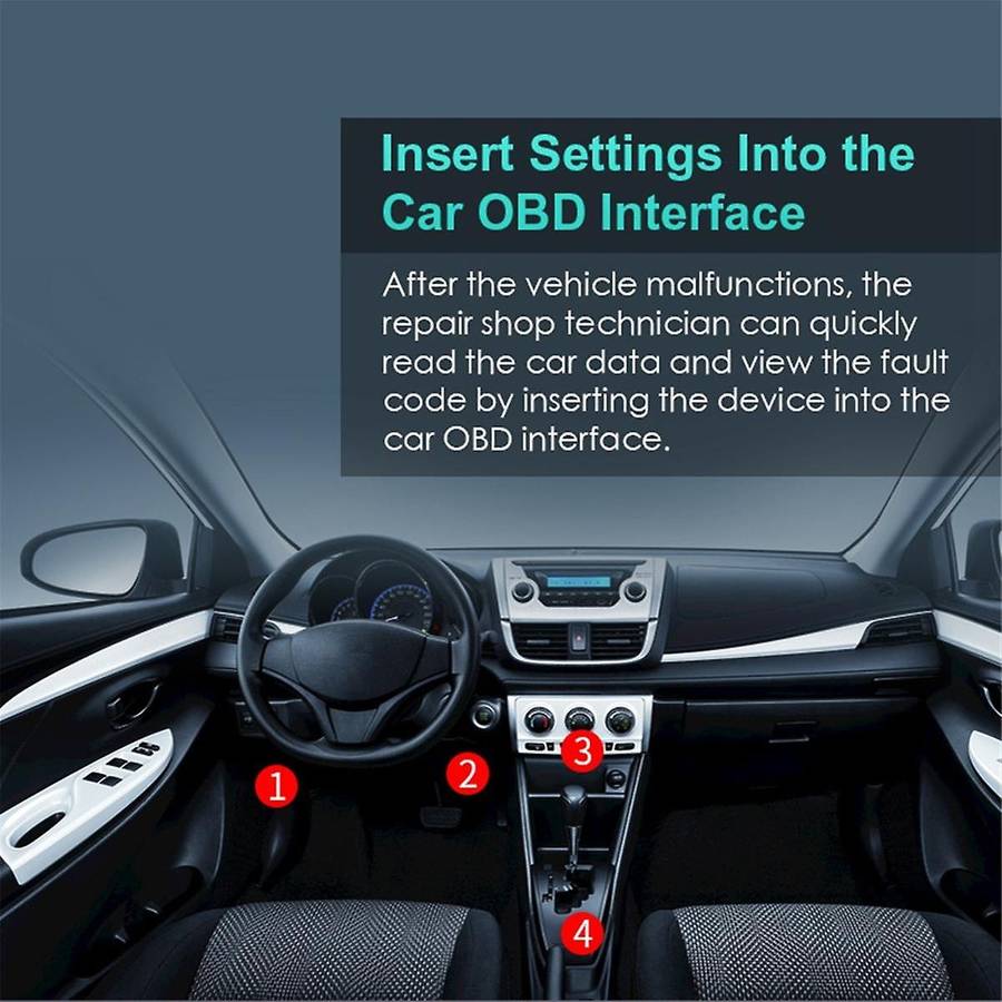 New Car Diagnostic Instrument Bluetooth Connection OBD II Detection Tool Fault Diagnosis Clear Code