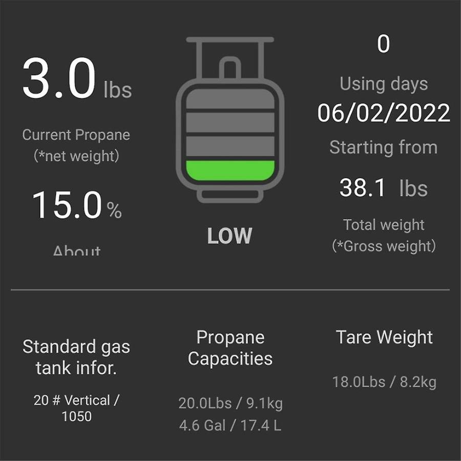New Smart Gas Tank Gas Tank Liquid Level Detector Gas Tank Residual Detector Ultrasonic Detection W