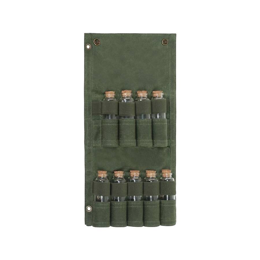 Outdoor Camping Spice Bottles Bags Set Portable Picnic Seasoning Bottles Storage Bag Condiment Crue