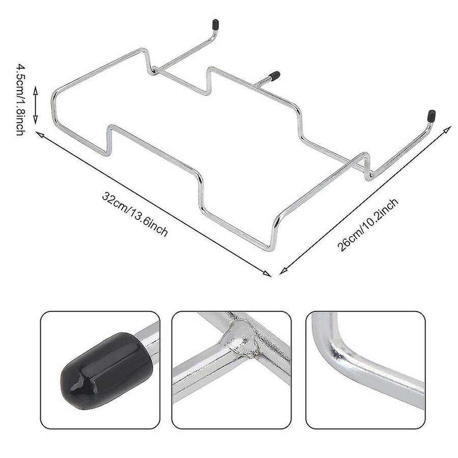 Outdoor Garbage Rack Camping Desktop Wire Storage Rack Kitchen Garbage Bag Holder