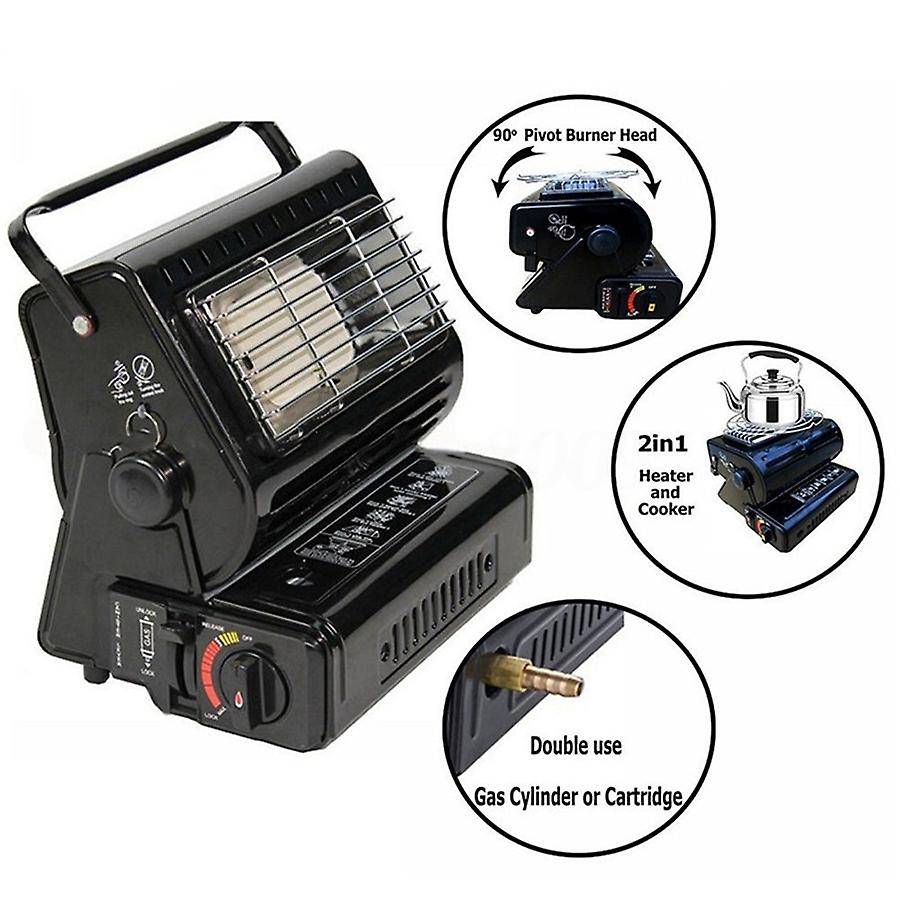Outdoor Heat Cooker Gas Heater Camping Heating Aluminum Alloy Portable Camping Tent Portable Gas Hea