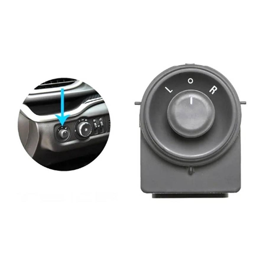 Outside Rearview Mirror Control Switch for  Aveo T300 Spark Part Number 95328440 95460071