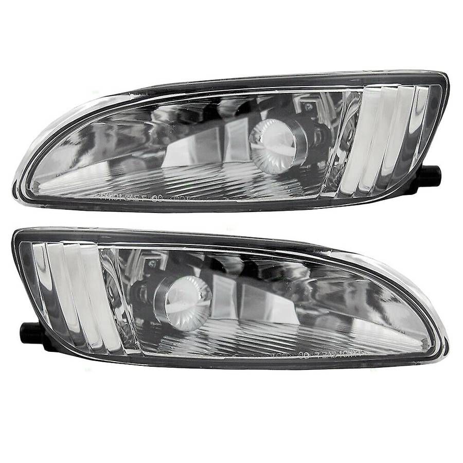 Pair Front Bumper Fog Light Clear Lens Driving Lamp Assembly for 2004-2009 RX330 RX350 81220-0E010 8