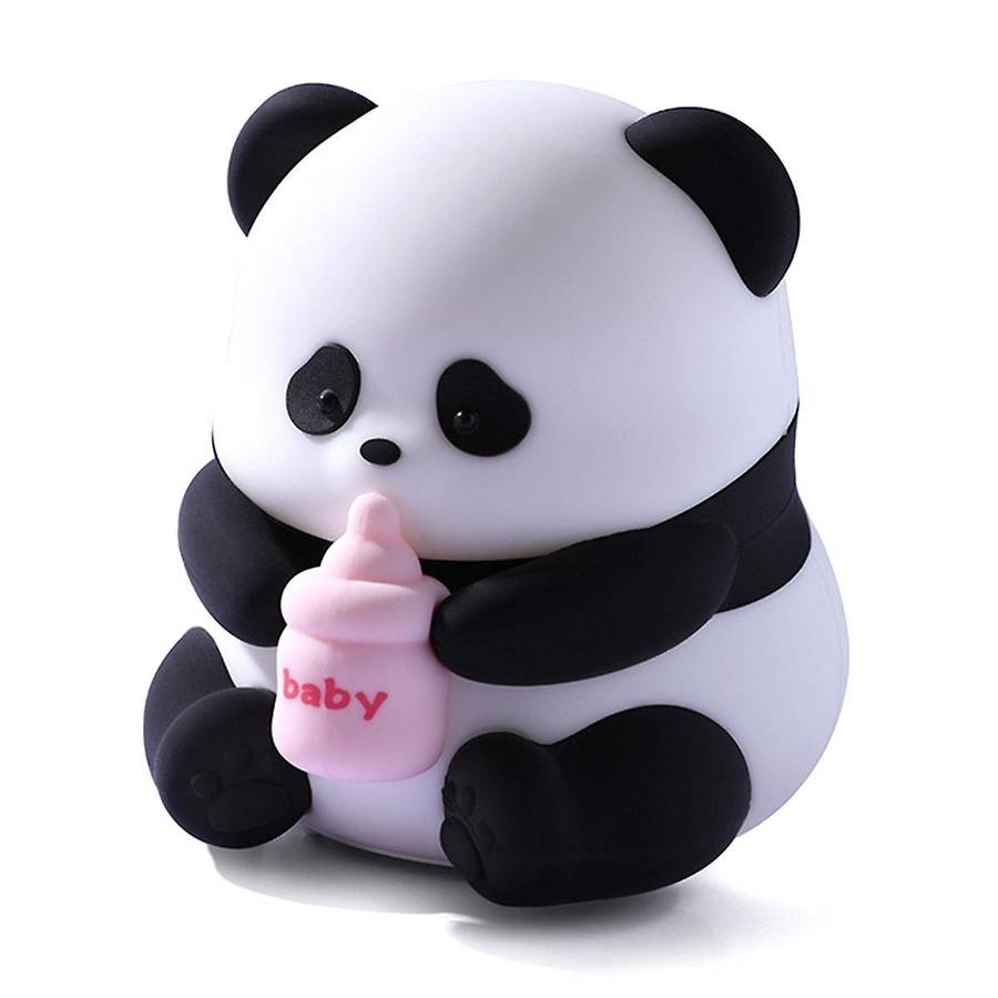 Panda Night Light-Baby , Squishy Dimmable Led Panda Lamp, Kawaii Panda Gifts Stuff, Cute Decor for B
