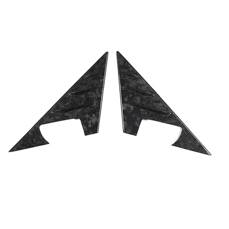 Pattern Car A-pillar Triangle Decoration Cover Trim Stickers for 3 Series G20 2020-2023 Trim Acces