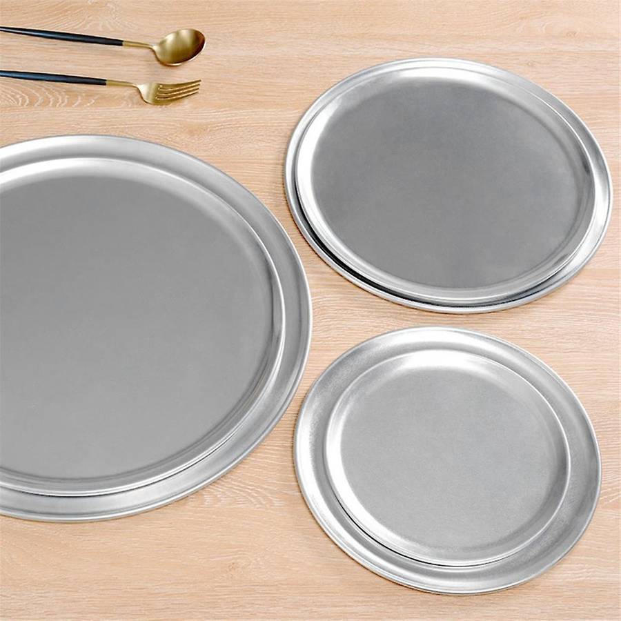 Pizza Pan/Tray, Narrow Rim, Aluminum, 12 Inch