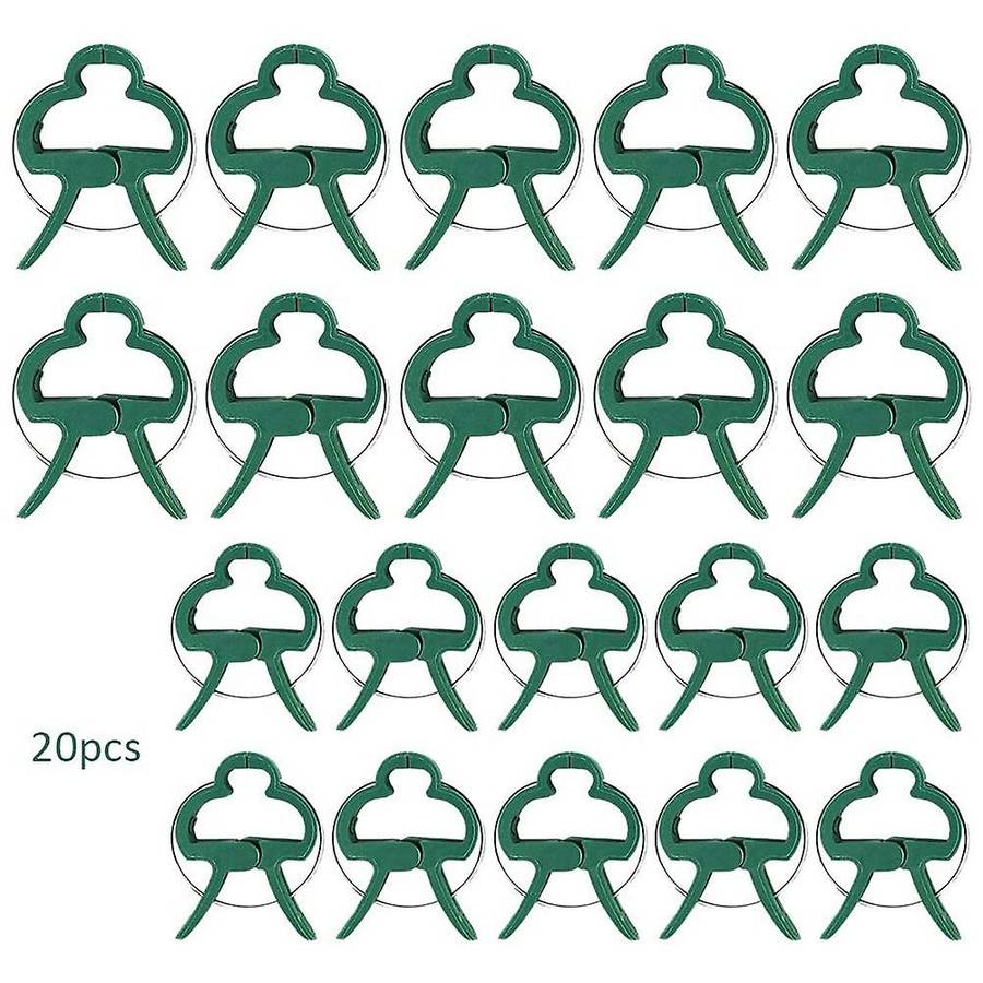 Plant Fixed Clips Reusable Garden Stem Vines Clamps Greenhouse Support Fastener Plant Climbing Wall