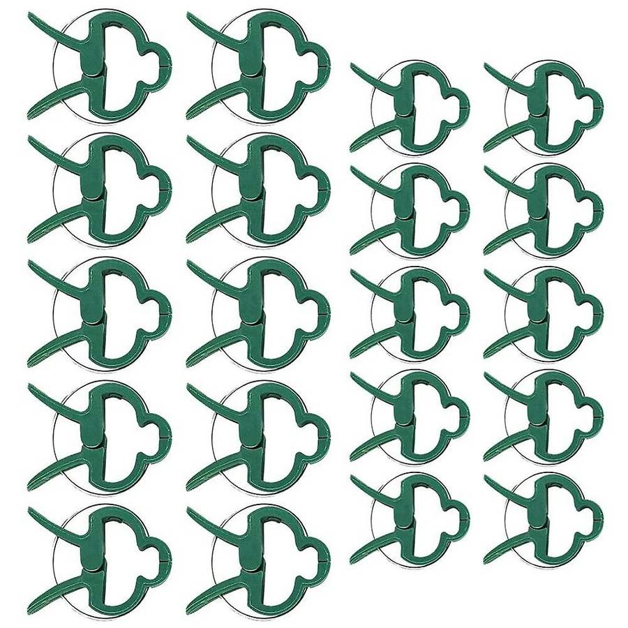Plant Fixed Clips Reusable Garden Stem Vines Clamps Greenhouse Support Fastener Plant Climbing Wall