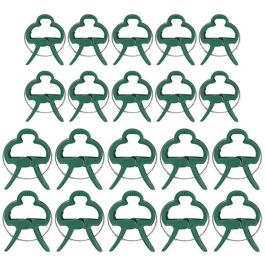 Plant Fixed Clips Reusable Garden Stem Vines Clamps Greenhouse Support Fastener Plant Climbing Wall
