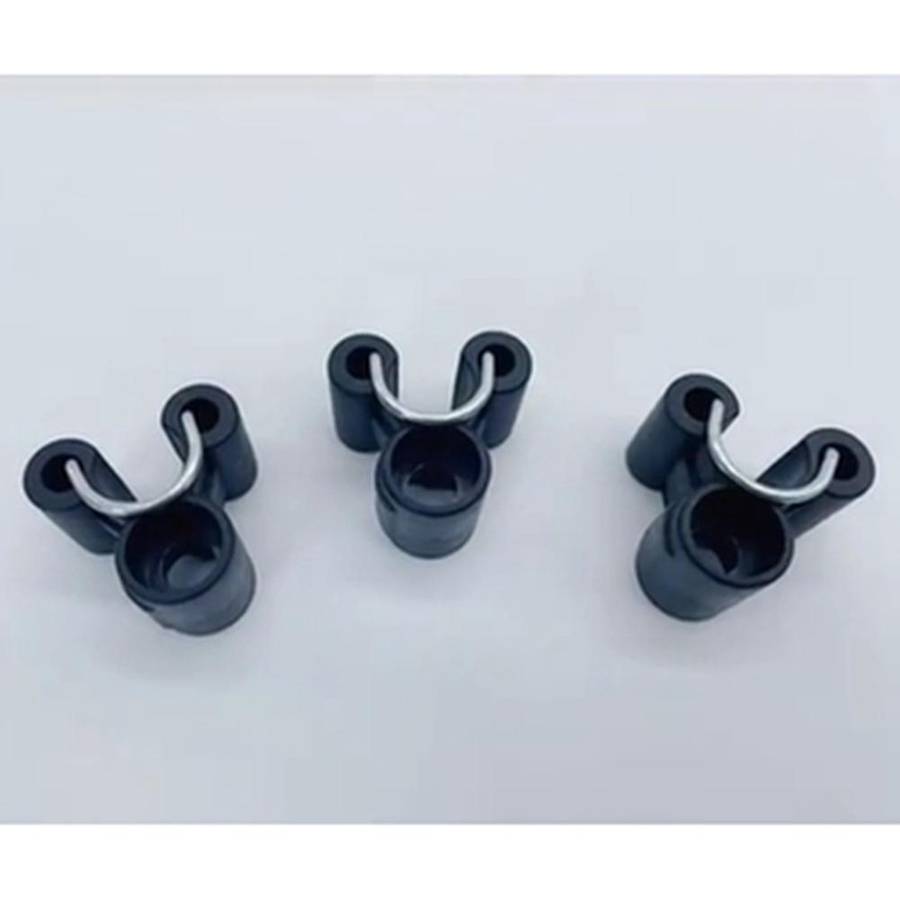 Plastic Catcher Crab Clamp Head Tube Fixing Buckle for & Bike Catch Ball Head Tube Bolt,3 Pcs