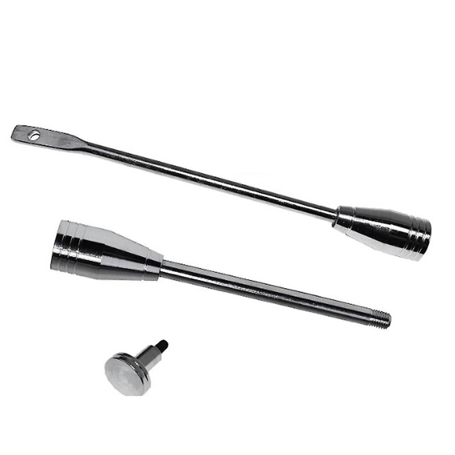 Polished Aluminum Column Shifter Lever Turn Signal Hazard Tilt for , , , , Black