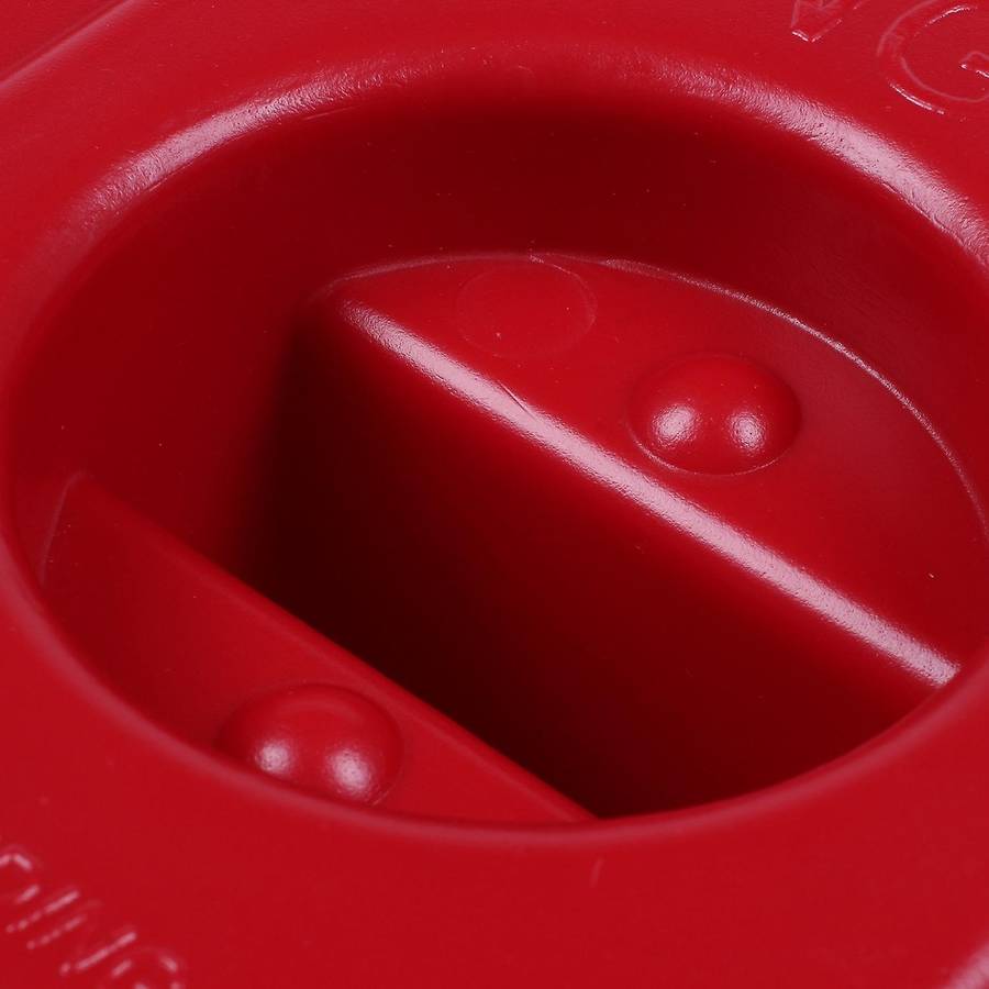 Portable 3L Fuel Tank Red Gas Cans Spare Petrol Plastic Tanks Mount Motorcycle Gasoline Oil Containe