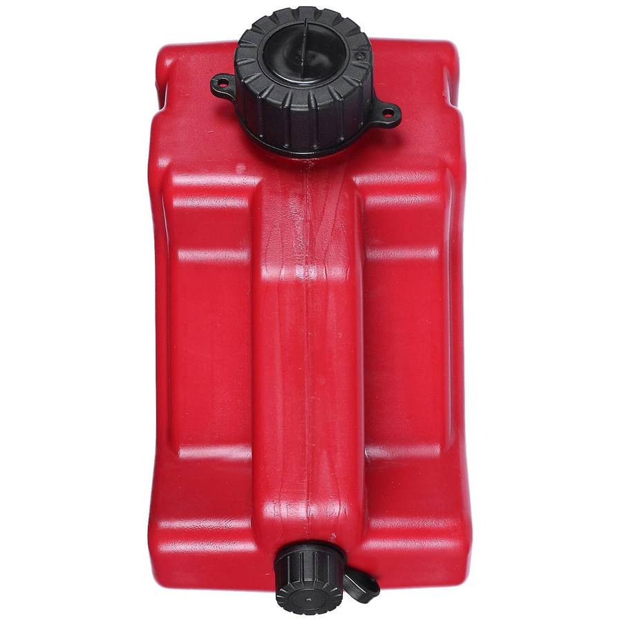 Portable 3L Fuel Tank Red Gas Cans Spare Petrol Plastic Tanks Mount Motorcycle Gasoline Oil Containe