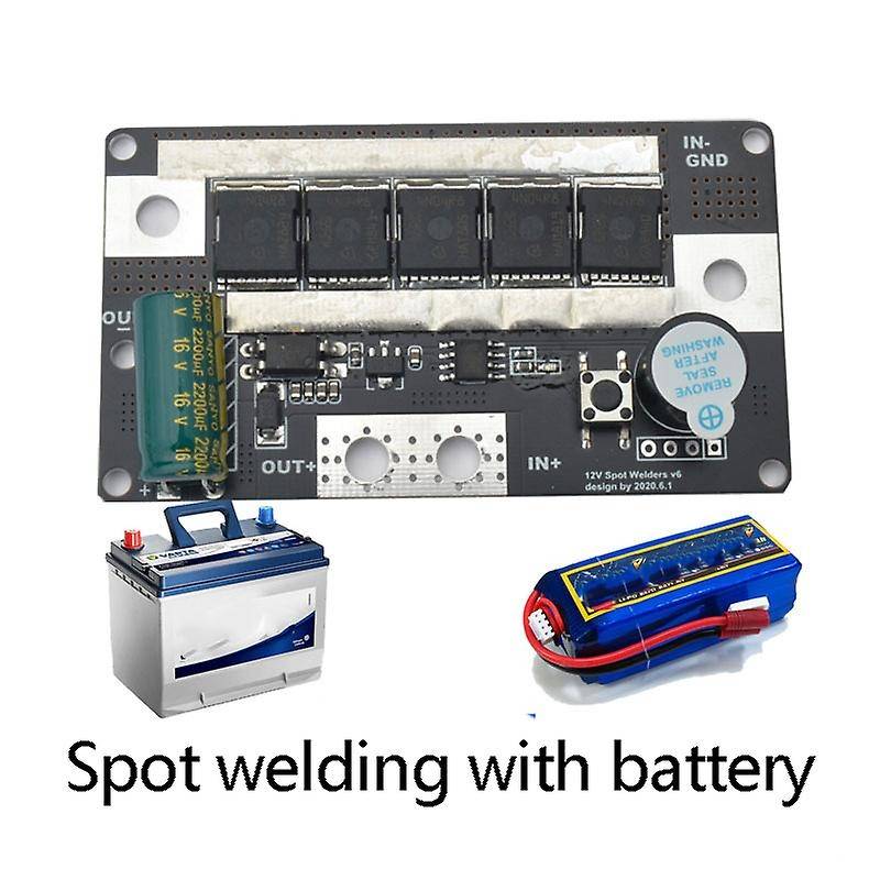 Portable 12V Battery Storage Spot Welding Machine 18650 26650 PCB Circuit Board Welding Equipment Sp