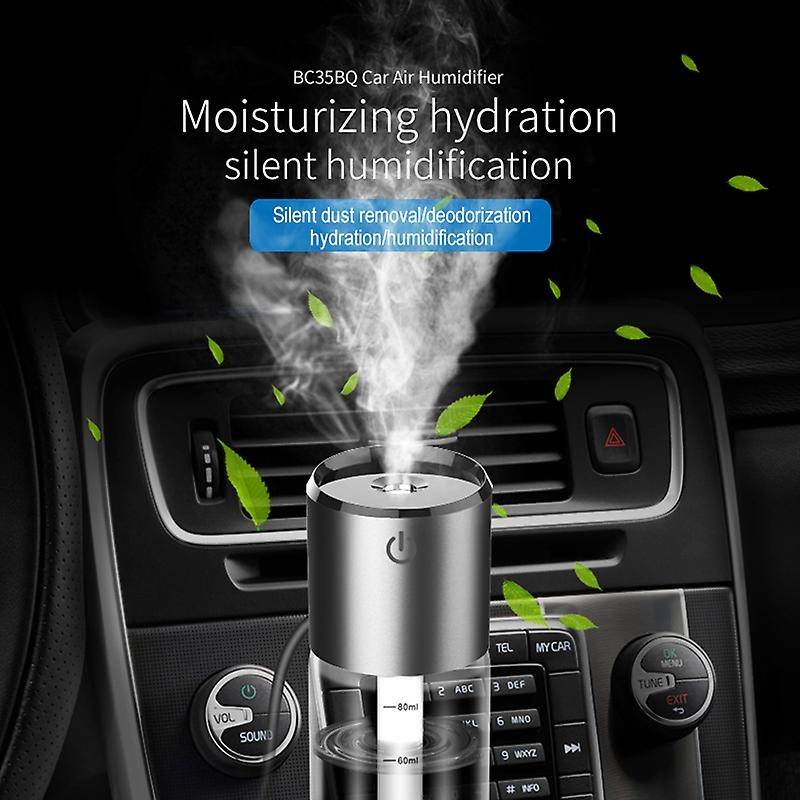 Portable Car Accessories Electrical Car Air Humidifier Dual USB Charger Humidifier Car Air Purifier
