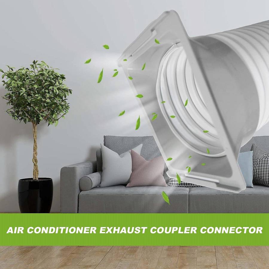 Portable Conditioner Exhaust Hose Coupler Window Adapter A/C Unit Tube Connector Parts & Accessories