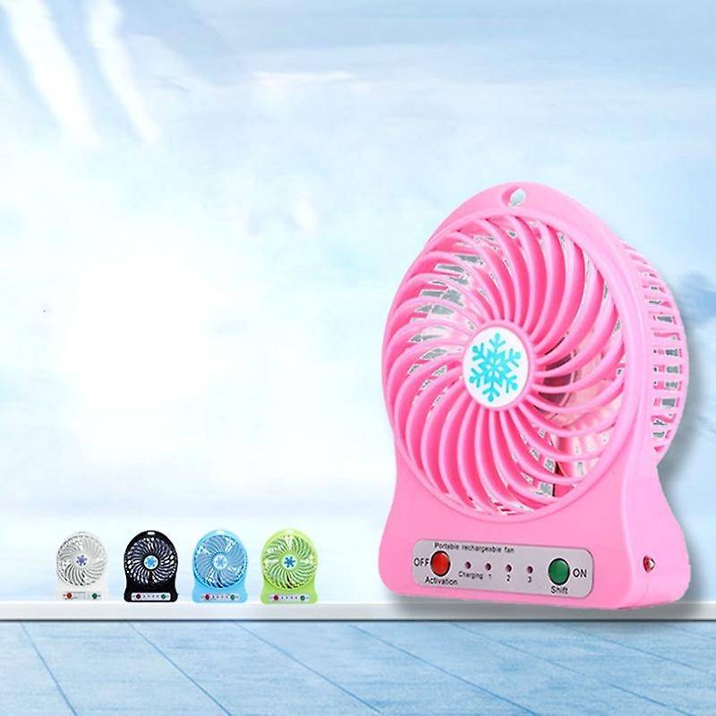 Portable Rechargeable Mini Fan Cooler Mini Desk Fan Usb Cooling Rechargeable Handheld Fans White