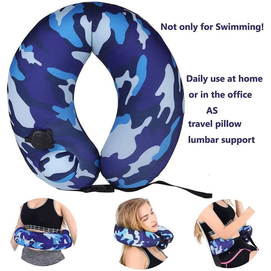 Portable Swimming Trainer Swimming Belt for Kids Adults Inflatable Swimming Ring for Kid Pool Float