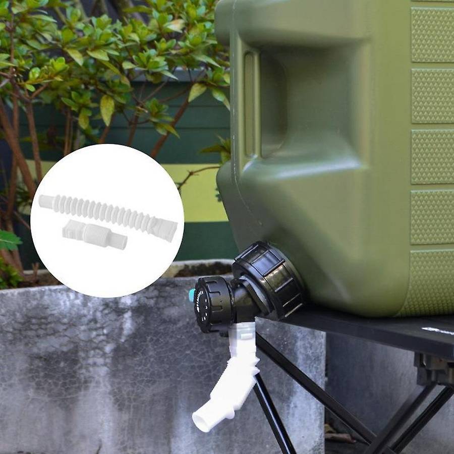 Portable Water Container with Spigot, Water Storage Tank Camp Water Jug for Camping Outdoor Hiking