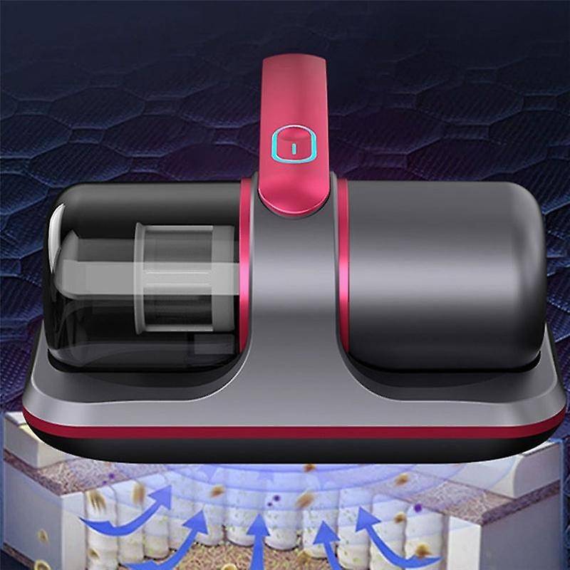 Portable Wireless Dust Removal Equipment Home Mite Meter for Mattresses Sofas with UV Light and Patt