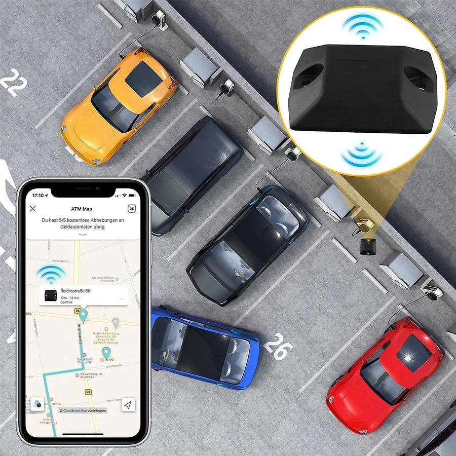 Positioning Bluetooth Beacon Navigation Positioning Base Station Waterproof Stud Type for IBeacon Bl
