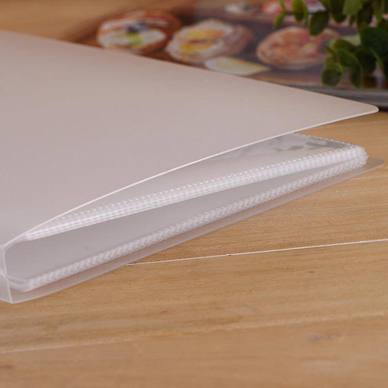 Pp Pure Frosted Simple Cover Transparent Insert Type 5r 7 Inch Pp Photo Album/postcard Book Write C