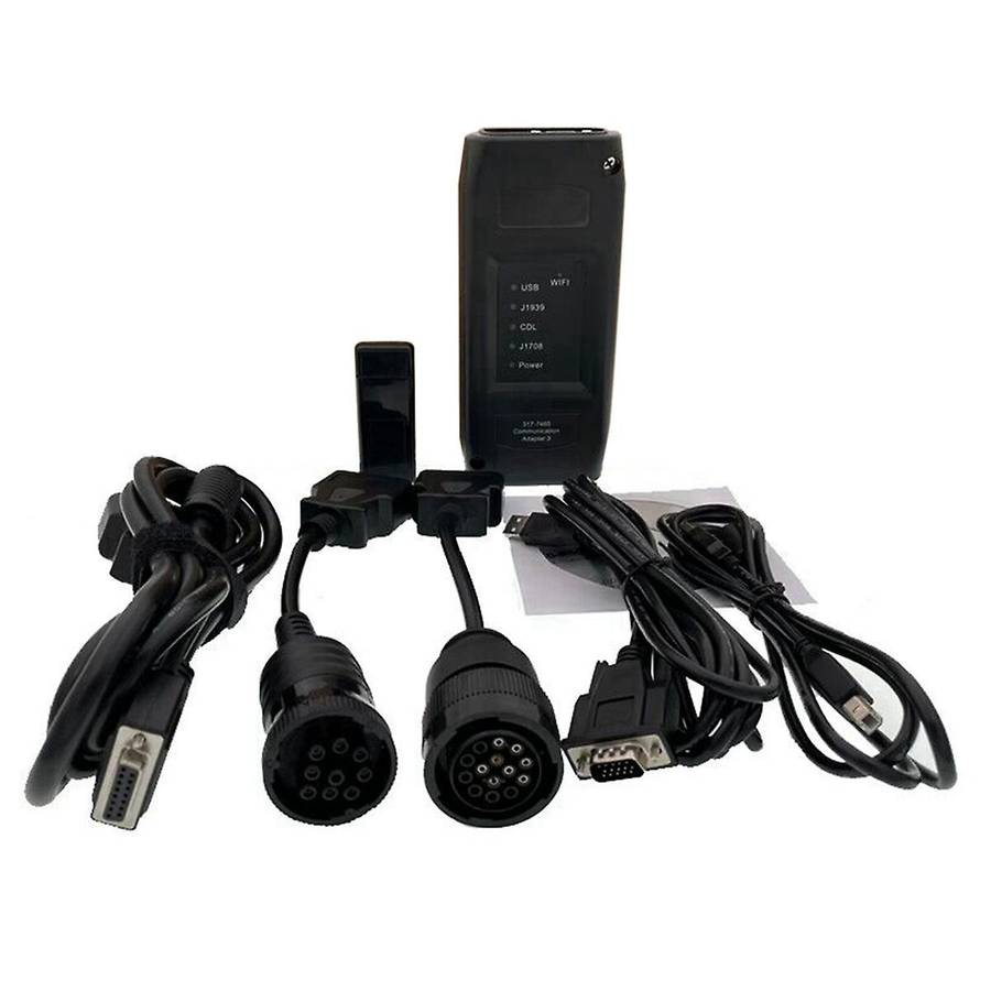 Profeesional CAT ET3 Adapter with USB WIFI for CAT3 Software Version 2019C KEYGEN 2019A for Truck Di