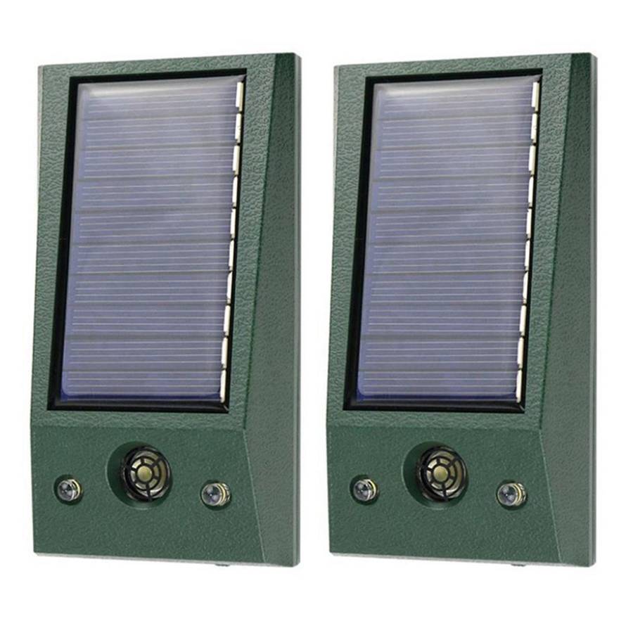 Ultrasonic Animal Outdoor Pest Dog Mouse Bird Insect Solar Repellent