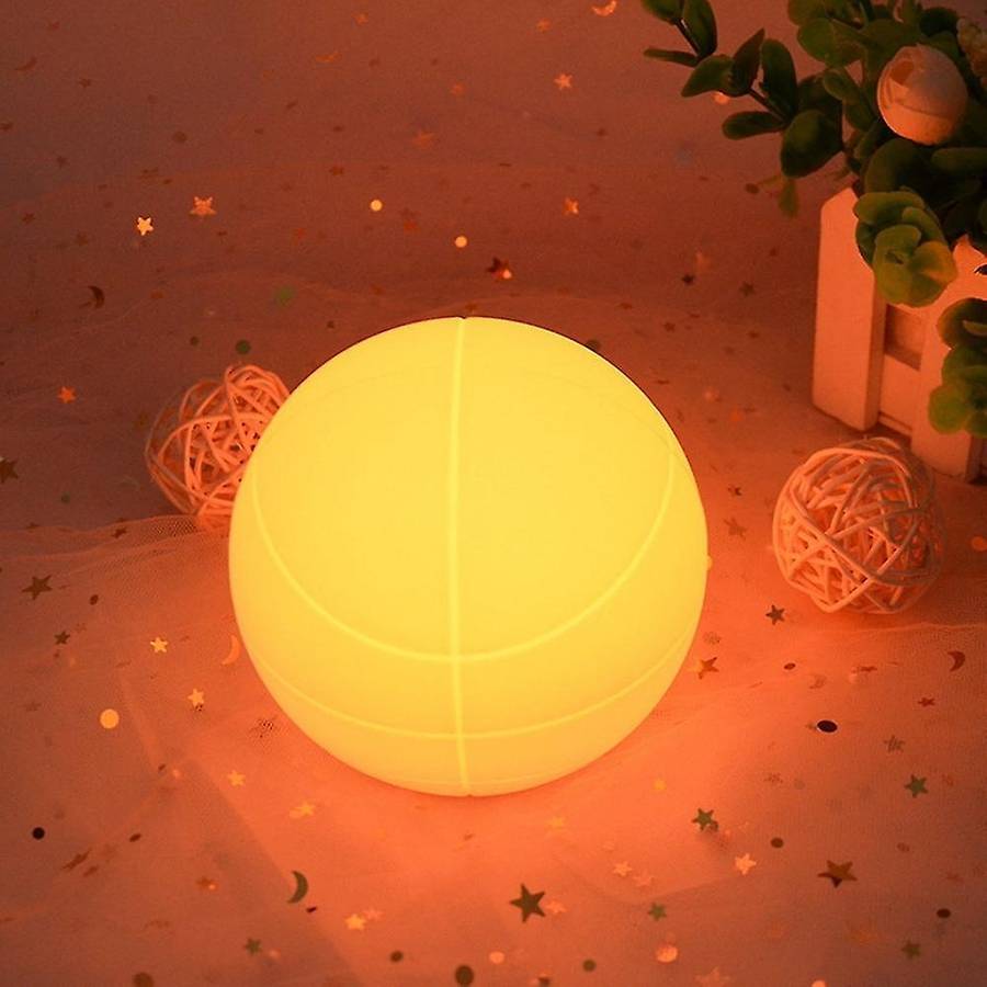Kids Night Light Mini Basketball Led with Remote Usb for Childrens