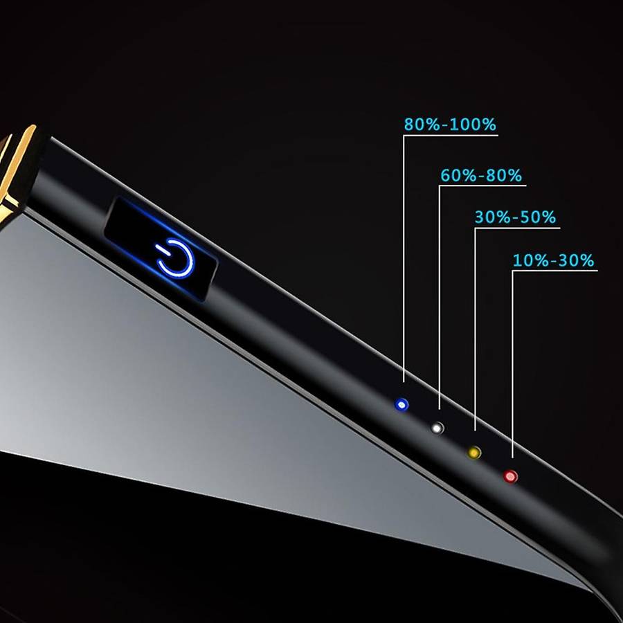 Dual Arc Plasma Rechargeable Usb Lighter for Man Women Gifts(blue)