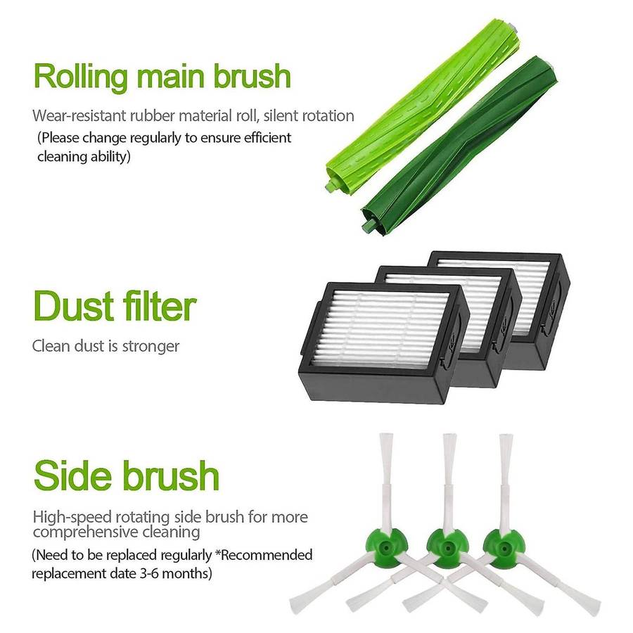 For I7 I7 + / I7 Plus E6 E7 Vacuum Cleaner Kit Cleaning Kit Brush