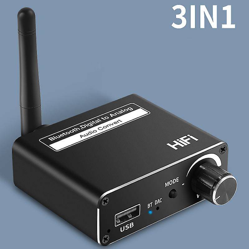 Audio Converter Digital-to-analog Optical Coaxial to Stereo 3.5mm R/l