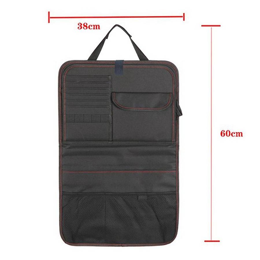 Car Interior Seat Back Storage Bag Car Organizer Bag Foldable