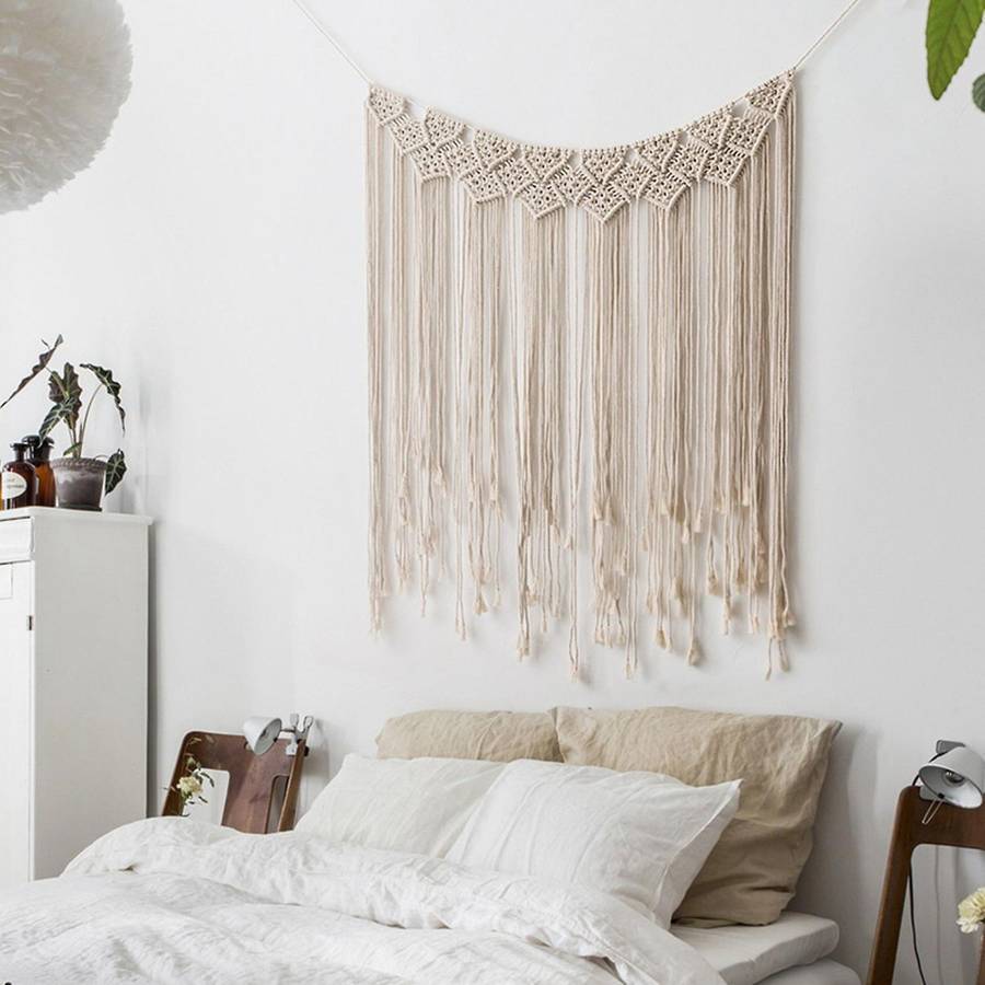 Macrame Wall Hanging Tapestry Boho Wedding Backdrop Large Home Decor
