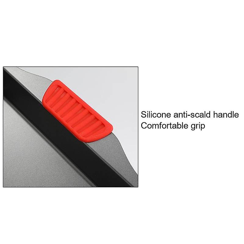 Non-stick Baking Pan with Heat-resistant Silicone Handle, Fish Pan