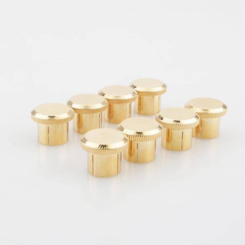12pcs Noise Stopper Gold Plated Short Circuit Rca Socket Protect Caps