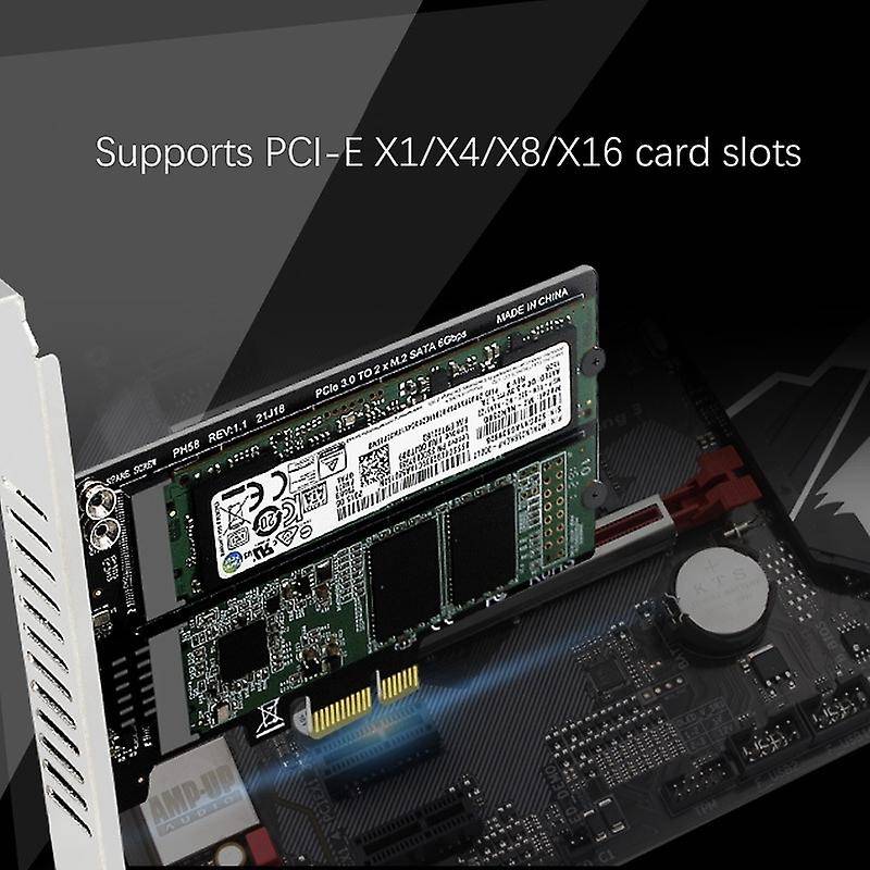 M.2 Sata to Pcie Conversion Card Jmb582 Chipset Support Ssd
