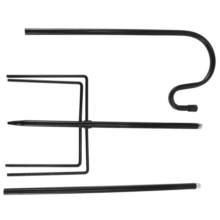 2 Pack Shepherd Hook Made Of Metal for Outdoor Bird Feeders Hanger