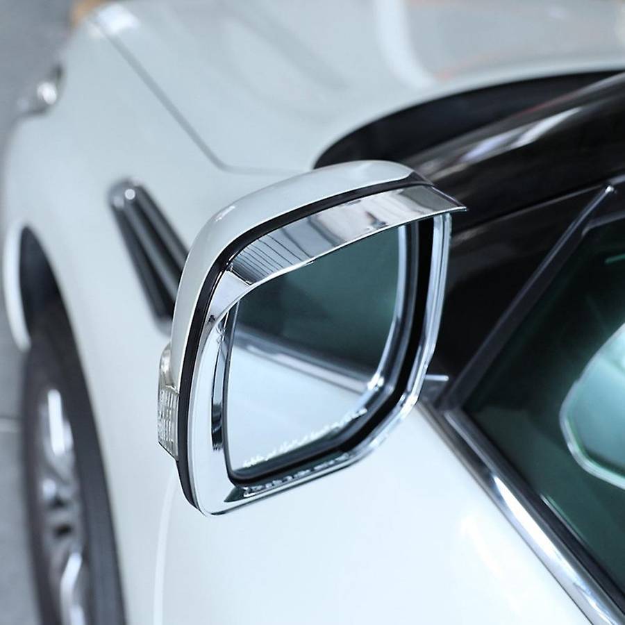Car Rear View Mirror Cover Panel Rain Guard for Nissan Patrol Y62